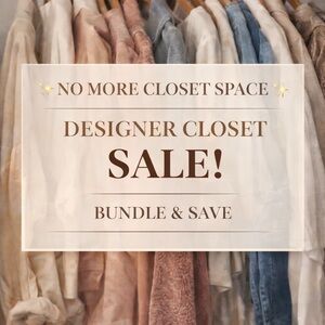Designer Clothing Bundle Sale